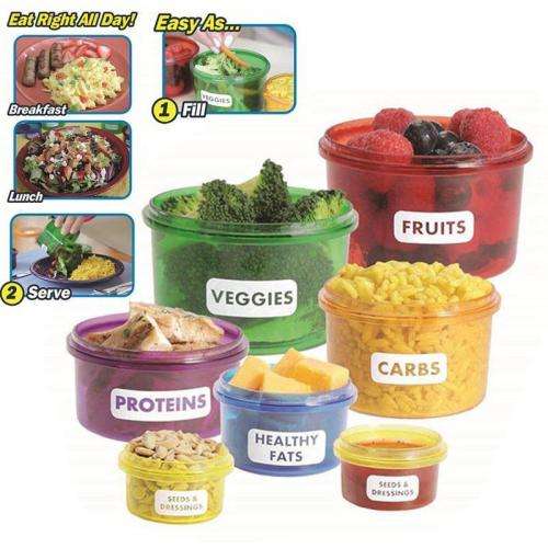 Perfect Portions- 14pc Portion Control Containers