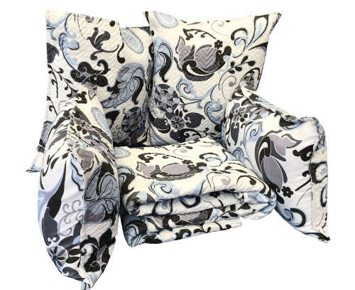 5pc Bedspread Set Home Bedding Queen Size