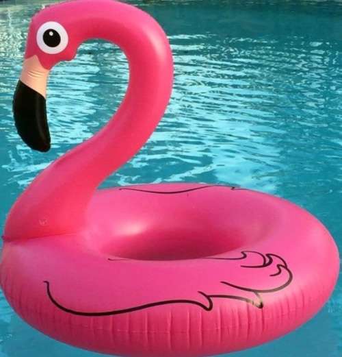 Flamingo Pool Floating Tube for swimming pool