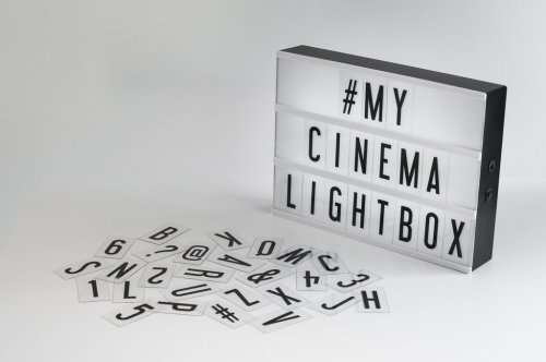 NEW LED Cinematic A4 Lightbox