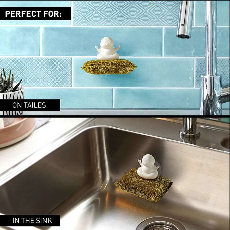 Yogi Style Sponge Holder with Golden Sponge