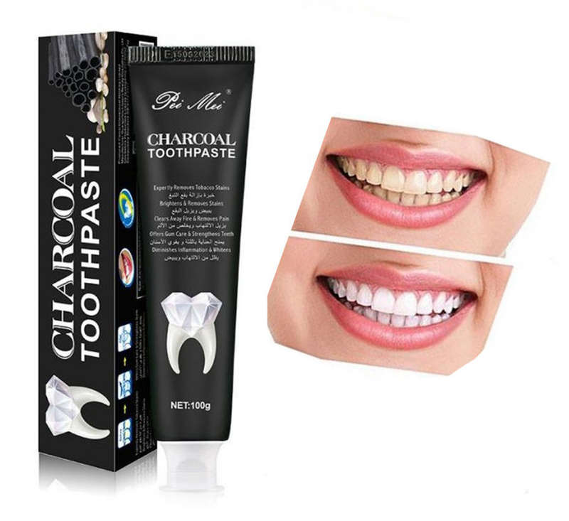 3D Teeth Whitening 100% Charcoal Toothpaste