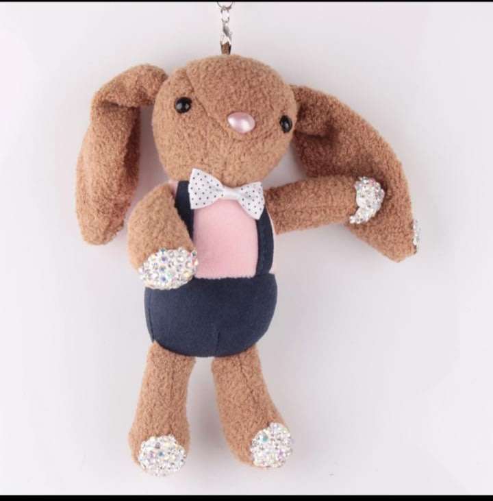 RABBIT FUR KEYCHAIN FOR BAG - Buy 2 get 1 Free offer