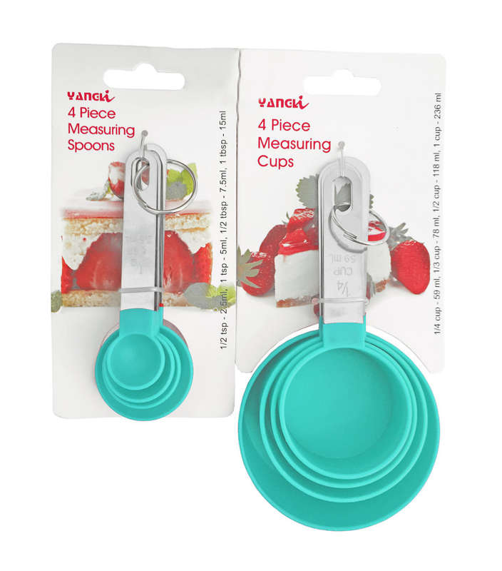 Black Friday: 8pc Combo Kitchen Measuring Cups and Spoons Set