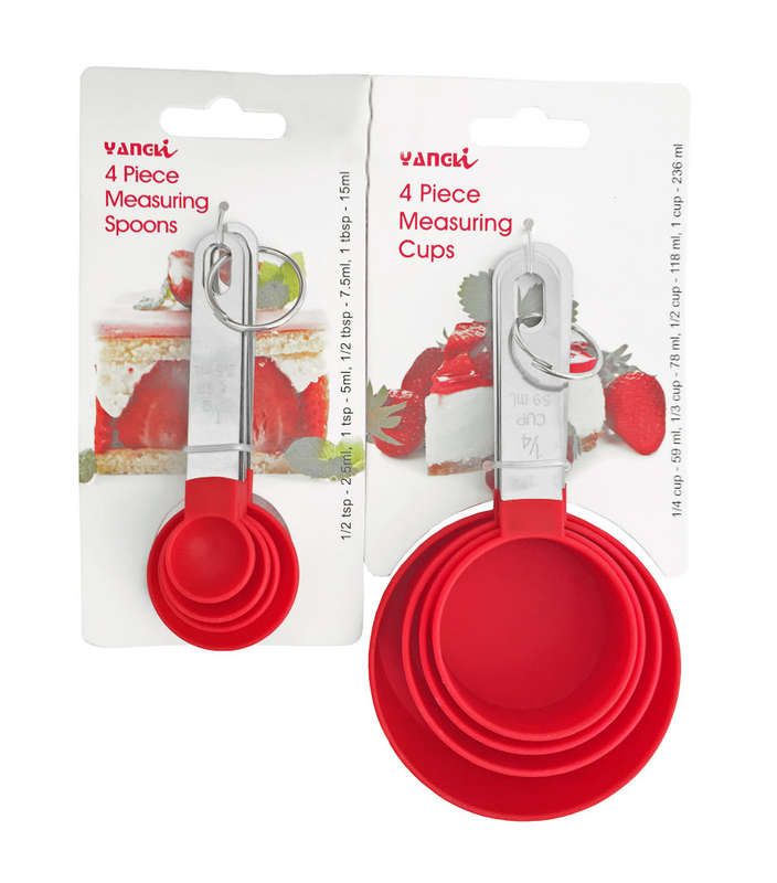 Black Friday: 8pc Combo Kitchen Measuring Cups and Spoons Set