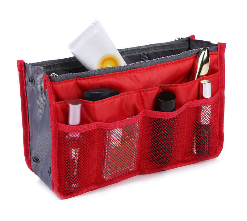 My Bag Organizer Ladies Travel Cosmetic Purse Handbag Insert Tidy Bag Storage