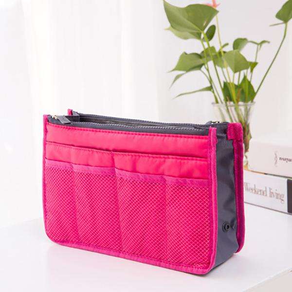 My Bag Organizer Ladies Travel Cosmetic Purse Handbag Insert Tidy Bag Storage