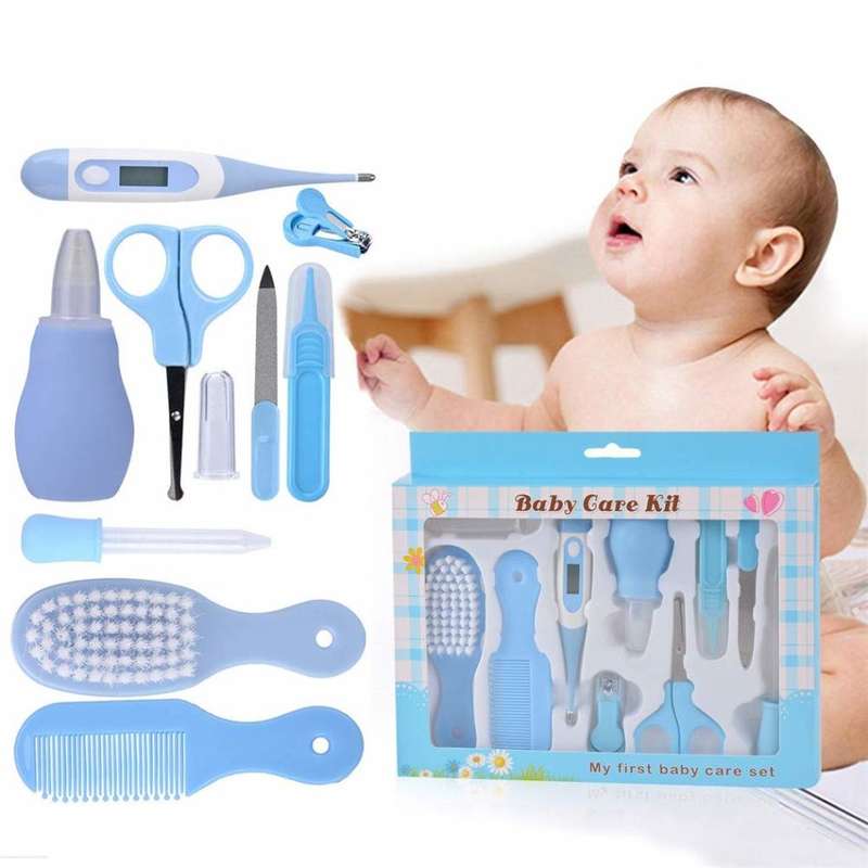 Baby Care Grooming Kit - Blue