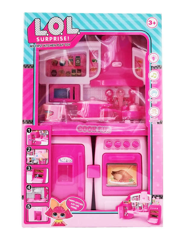L.O.L Suprise Musical Kitchen Play Set Toy
