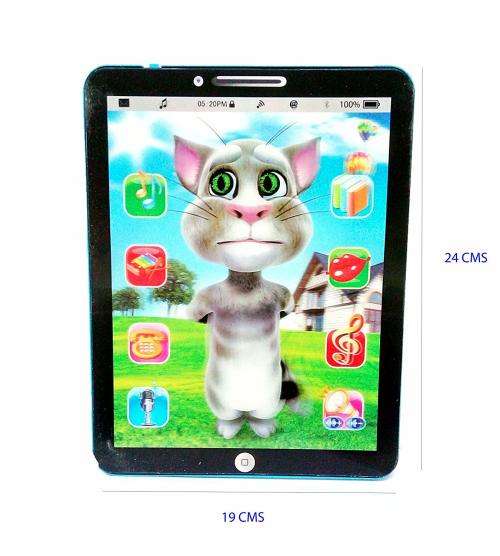 3D Talking Tom Printed Smart Musical, Touch, Learning & Educational Tablet
