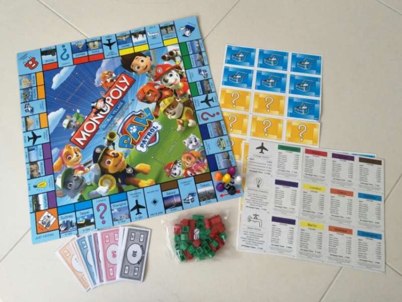 Paw Patrol Monopoly Global Village Game
