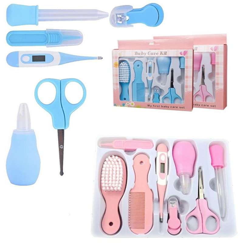 Baby Care Grooming Kit - Blue/Pink