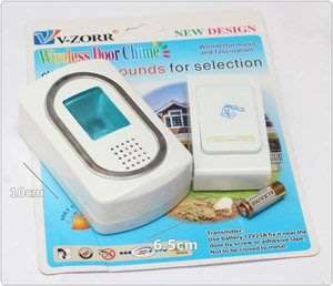 V- ZORR WIRELESS DOOR CHIME/BELL WITH DIFFERENT SOUND FEATURES