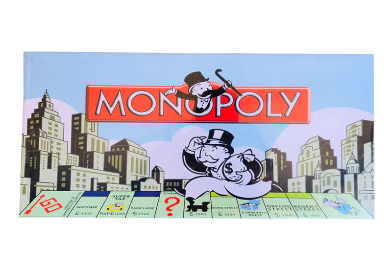 Monopoly Board Game The Classic Edition Money in The Bag