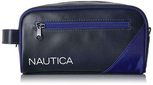Black Friday:Nautica Men's Top Zip Travel Kit Toiletry Bag Organizer IMPORTED from USA