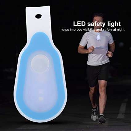LED Clip on Cloth 3 Modes Magnetic Safety Light Hiking Running Safety Warning