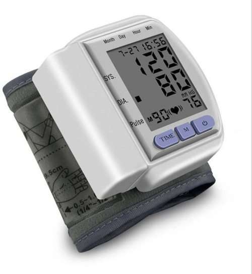 Automatic Blood Pressure and Pulse Measuring Wrist Monitor