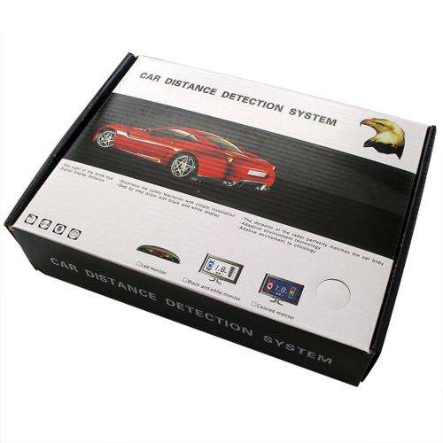 Car Parking Distance Detector Alarm System with 4 Sensors