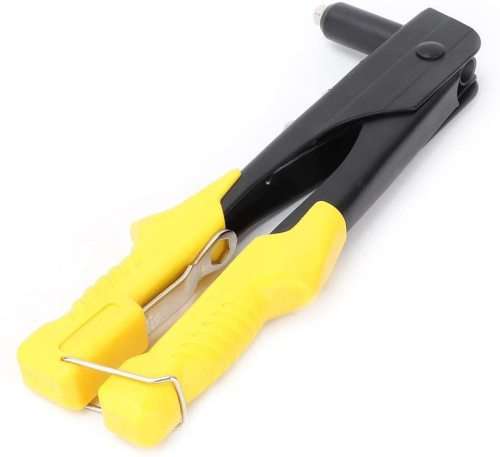 Heavy Duty Riveter 254MM/10 In Steel Rivet Tool Gun Includes Different Sizes Rivets