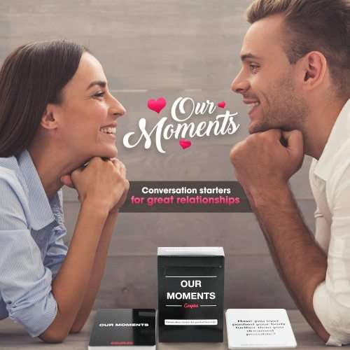 OUR MOMENTS Couples: 100 Thought Provoking Conversation Starters for Great Relationships