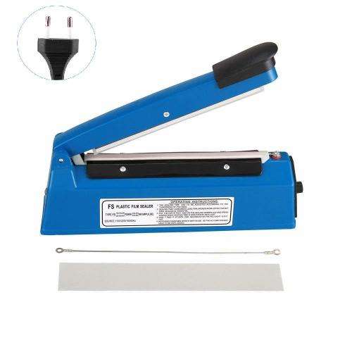 Heavy Duty Impulse Plastic Sealer 200mm - Great for PP/PE Bags