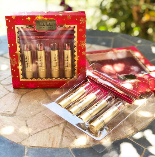USA IMPORTED Nicole Miller New York Makeup Liptick and Lip Liner Collection 6pc Set