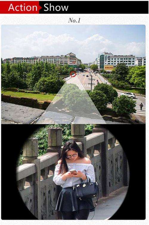 Outdoor 40X60 HD Optical Monocular Hunting Hiking Telescope