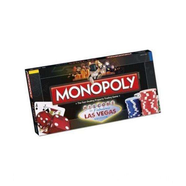 Big Monopoly Global Village Las Vegas Edition Game for Kids and Adults