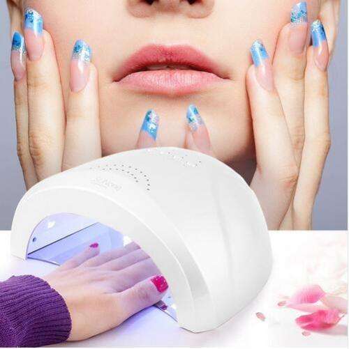 SUNone 30 LED 48W UV Nail Curing Lamp with Infrared Auto ON Function - USB