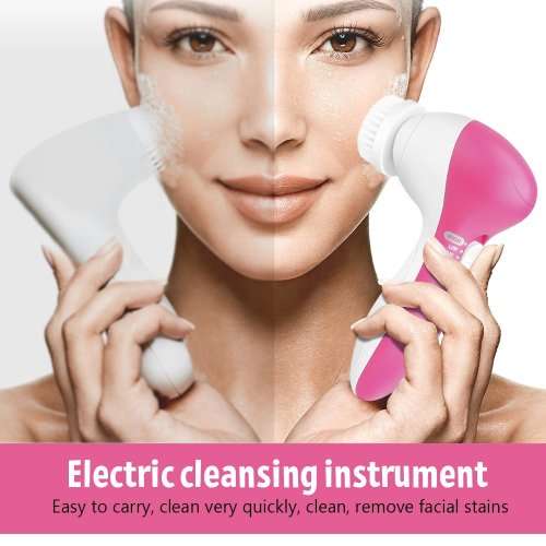 5-in-1 Portable Multi-Function Skin Care Electric Facial Massager