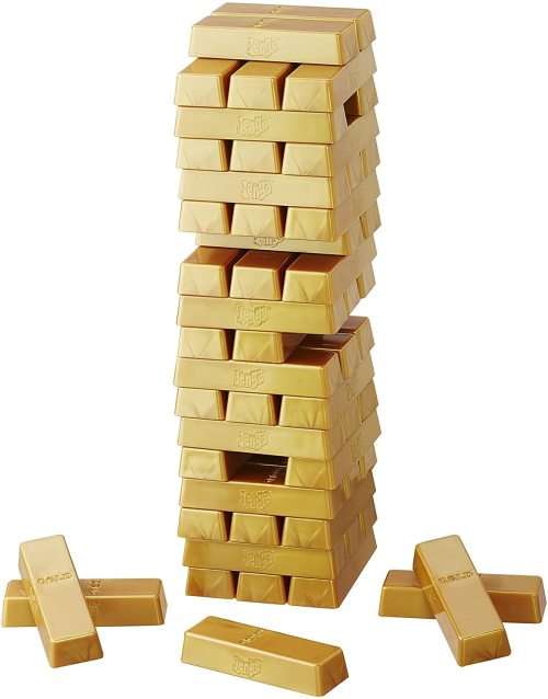 Jenga GOLD 54 Pieces Blocks Game