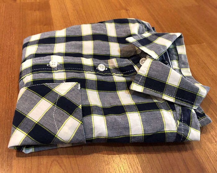 Place EST. 1989 Navy Button-Down Shirt - For 3 Years Boys(USED)