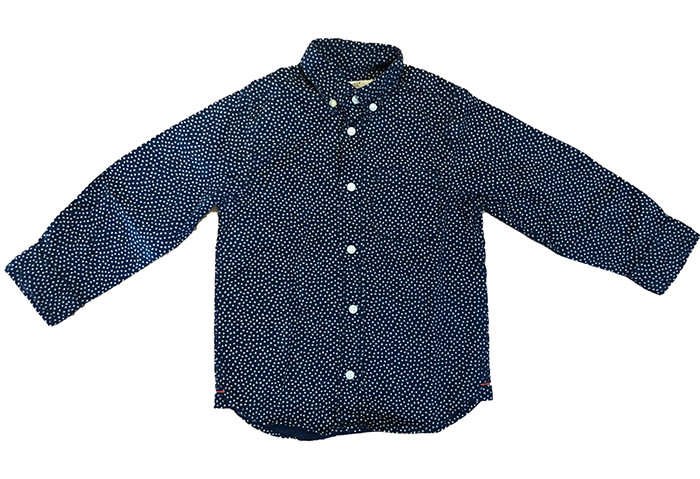 L.O.G.G. by H&M Navy Blue Full Sleeve Shirt- For 3-4 Years Boys(USED)