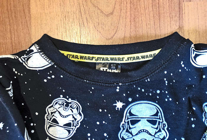 Star Wars Printed Full Sleeve Black Jumper 100% Cotton- For 4-5 Years Boys(USED)