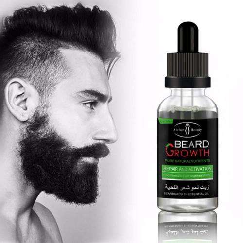 AICHUN BEAUTY Beard Oil Mustache Hair Growth Pure Natural Nutrients