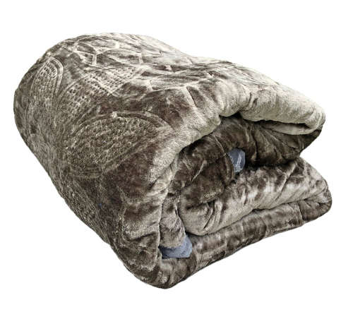 Super Soft 3 PLY HEAVY Quality Mink & Embossed Blanket- Assorted Colors