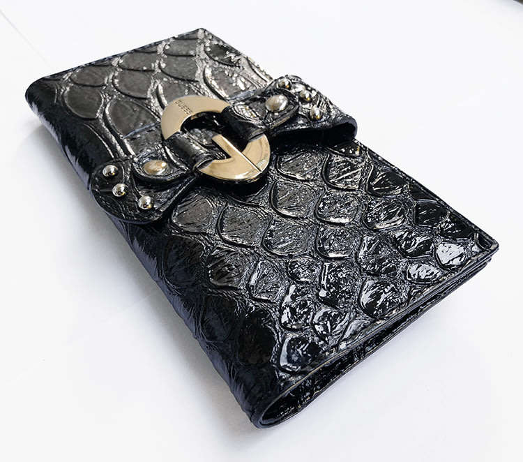 Original Guess Women Bifold Wallet Purse Portocall SLG Black