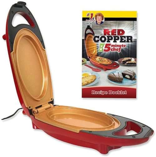 Red Copper 5-Minute Chef - Non-Stick Omelette Pan