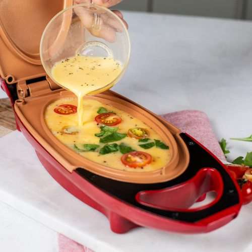 Red Copper 5-Minute Chef - Non-Stick Omelette Pan