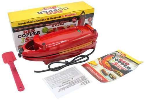Red Copper 5-Minute Chef - Non-Stick Omelette Pan