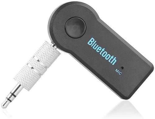 Portable 3.5mm Car Bluetooth Receiver Music Streaming, Hands Free with Microphone
