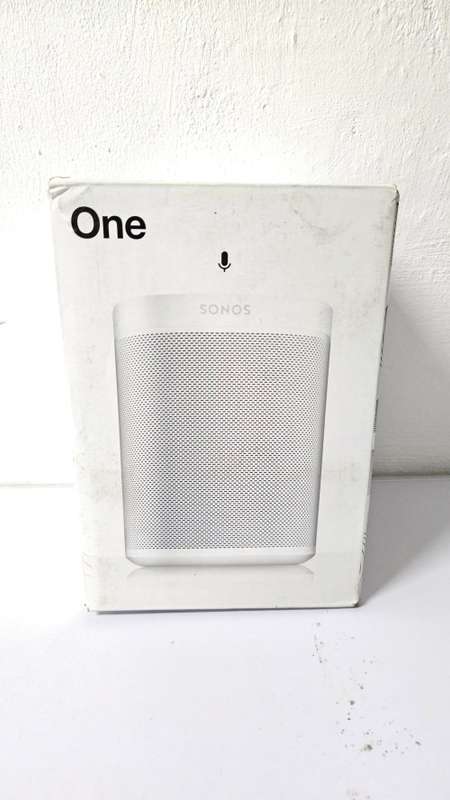 Sonos One Gen2 Ultimate Wireless WiFi Smart Bookshelf Speaker - White