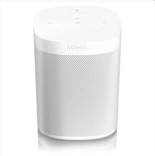 Sonos One Gen2 Ultimate Wireless WiFi Smart Bookshelf Speaker - White