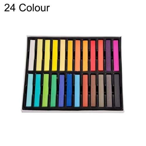 24 Colour Hair Chalk