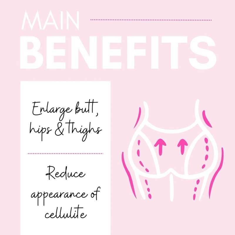 BBL Gummies for Butt & Hip Enlargement 60 Gummies