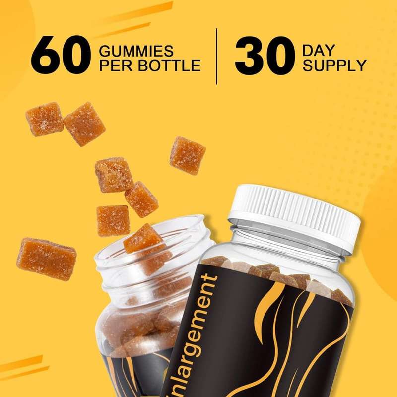 Hip Enlargement Gummies with Saw Palmetto and Maca Root Extract