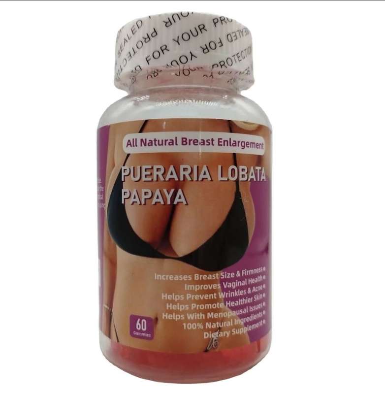 Natural Breast Enlargement Gummies - 60 Gummies