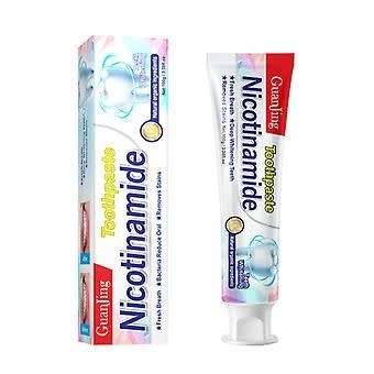 Guanjing Niacinamide Toothpaste Fresh Breath Protect Gums Solid Teeth White Toothpaste