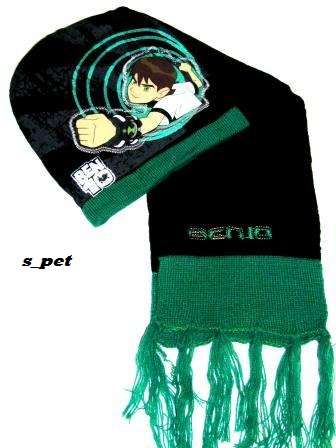 Ben 10 Scarf & Beanie Set