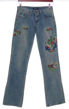 Authentic Dolce & Gabbana Embroidered Jeans - Size: 32